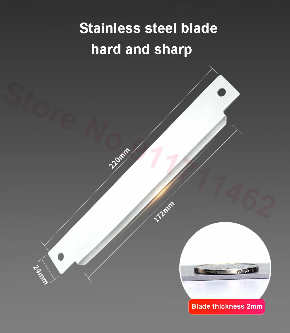 คู่มือเนื้อแช่แข็งสแตนเลสสตีลเครื่องตัดเนื้อแกะม้วนตัดเครื่องอุปกรณ์ห้องครัว