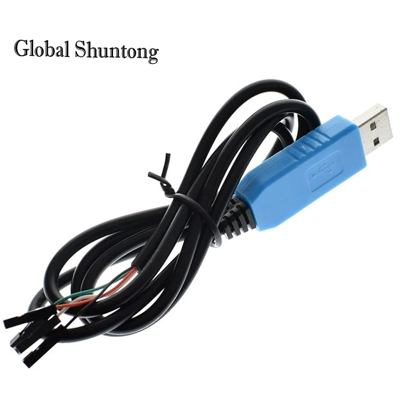 PL2303 PL2303HX/PL2303TA Usb Naar RS232 Ttl Converter Adapter Module Met Stofkap PL2303HX Voor Arduino Downloaden kabel