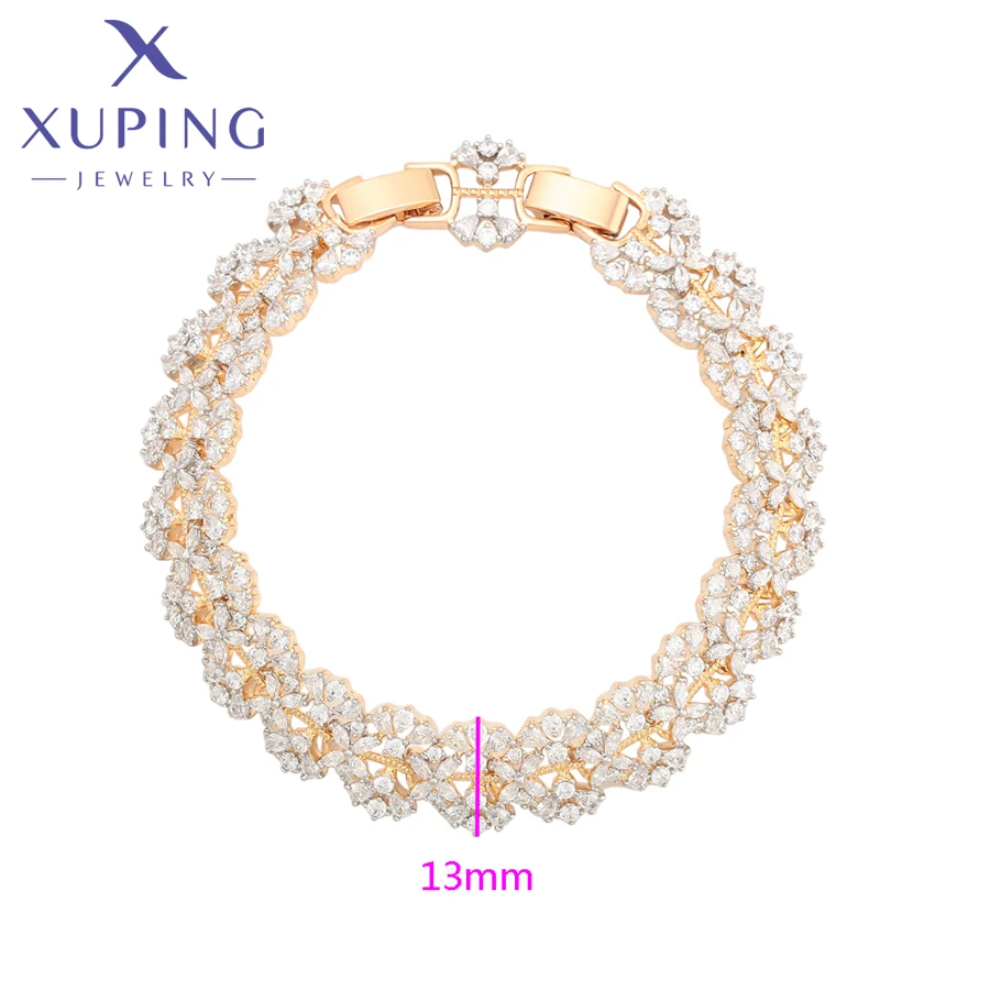 Xuping Jewelry Fashion Charm European Style Luxury Women Bracelets Christmas Gift S00118055