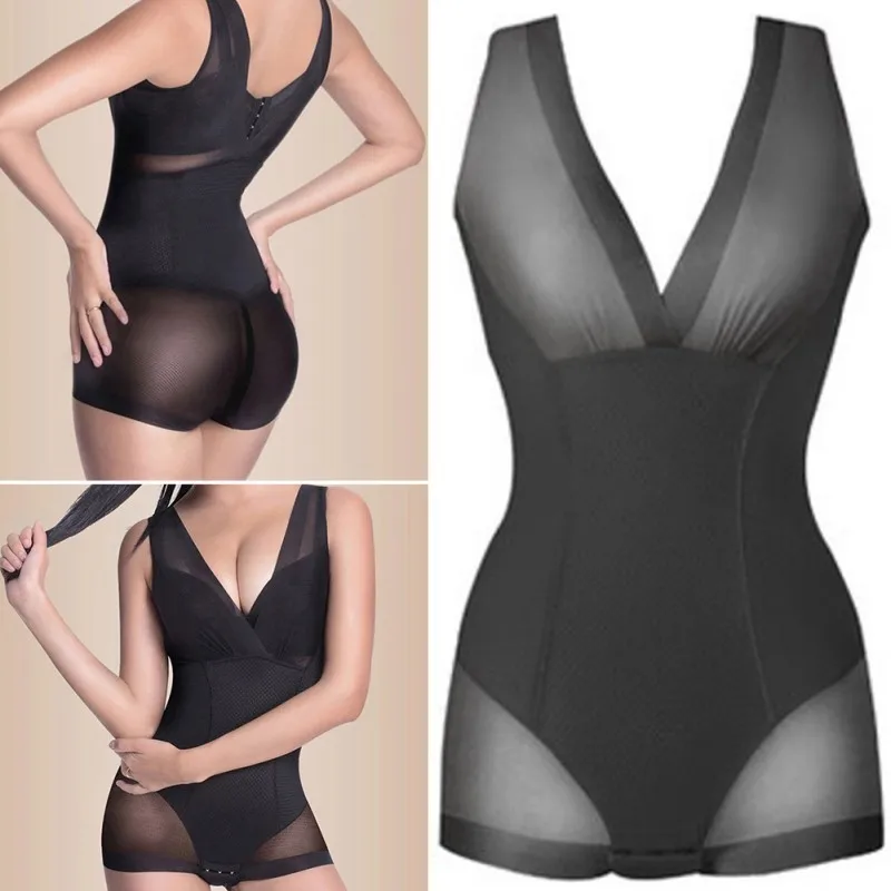 YBFDO Women slimming belt tummy shaper corrective underwear waist trainer binders body shapers shapewear Bodysuits Jumpsuit