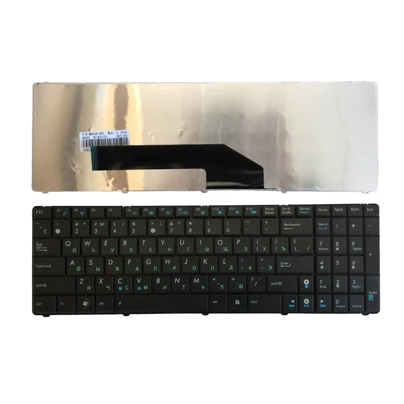 Rosyjska RU klawiatura do laptopa ASUS K50 K50A K50E K50X K50AB K50C K50AD K50AE K50AF K50X K50I K50ID K50IE K50IO K50IL K50IP