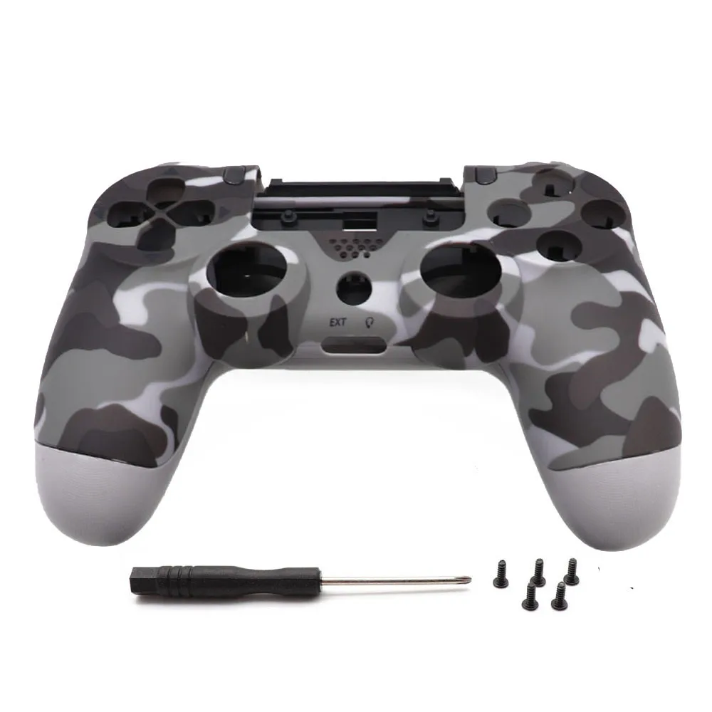 Vorne Hinten Gehäuse Shell Fall Für PS4 JDM-050 JDM-055 JDS 055 JDS 050 Controller Mit R1 L1 Schlüssel Halter Unterstützung innere Rahmen