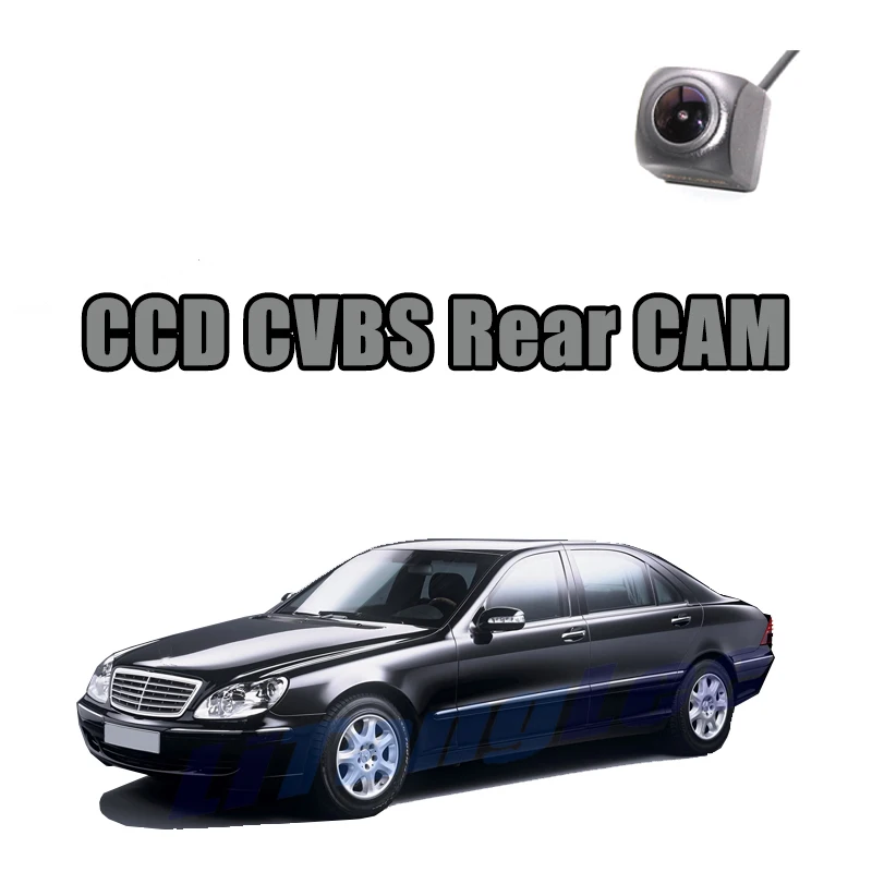 

For Mercedes Benz S320 S420 S63 S65 Reverse Night Vision WaterPoof Parking Backup CAM Car Rear View Camera CCD CVBS 720P