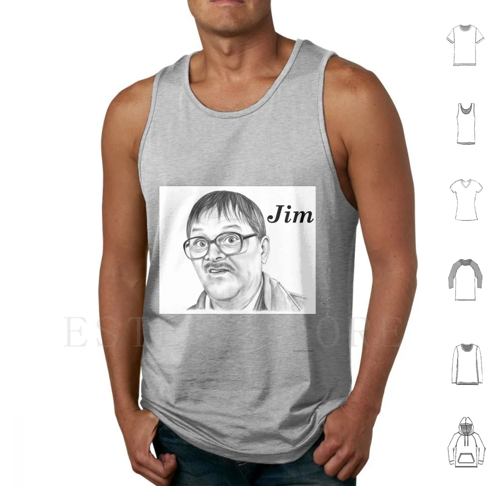 Mark Heap Plays Jim Tank Tops Vest Sleeveless Jim Bell Friday Night Dinner Channel Four Comedy Mark Heap Alan Statham Green