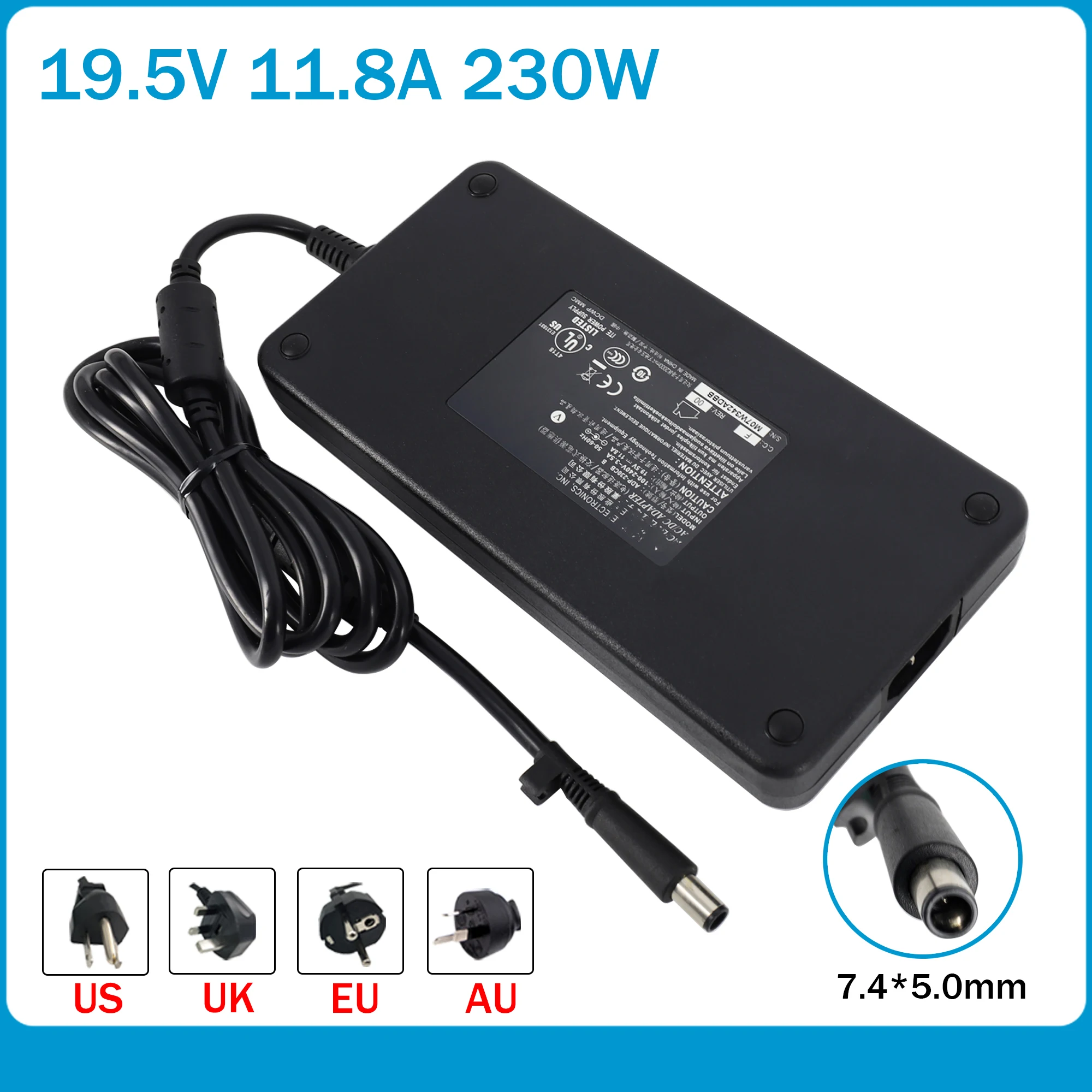 19.5V 11.8A 230W ac power adapter ADP-230EB T ADP-230CB B for MSI GT72 WT72 MS-1781GT80 MS-1812