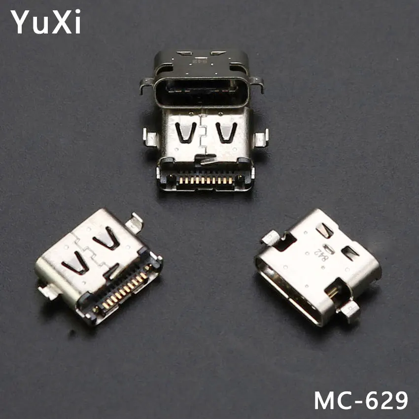 Yu Xi  2PCS TYPE-C USB  Charge Charging Jack Connector Socket Jack Replacement Repair Type c For BlackView BV7000 Pro