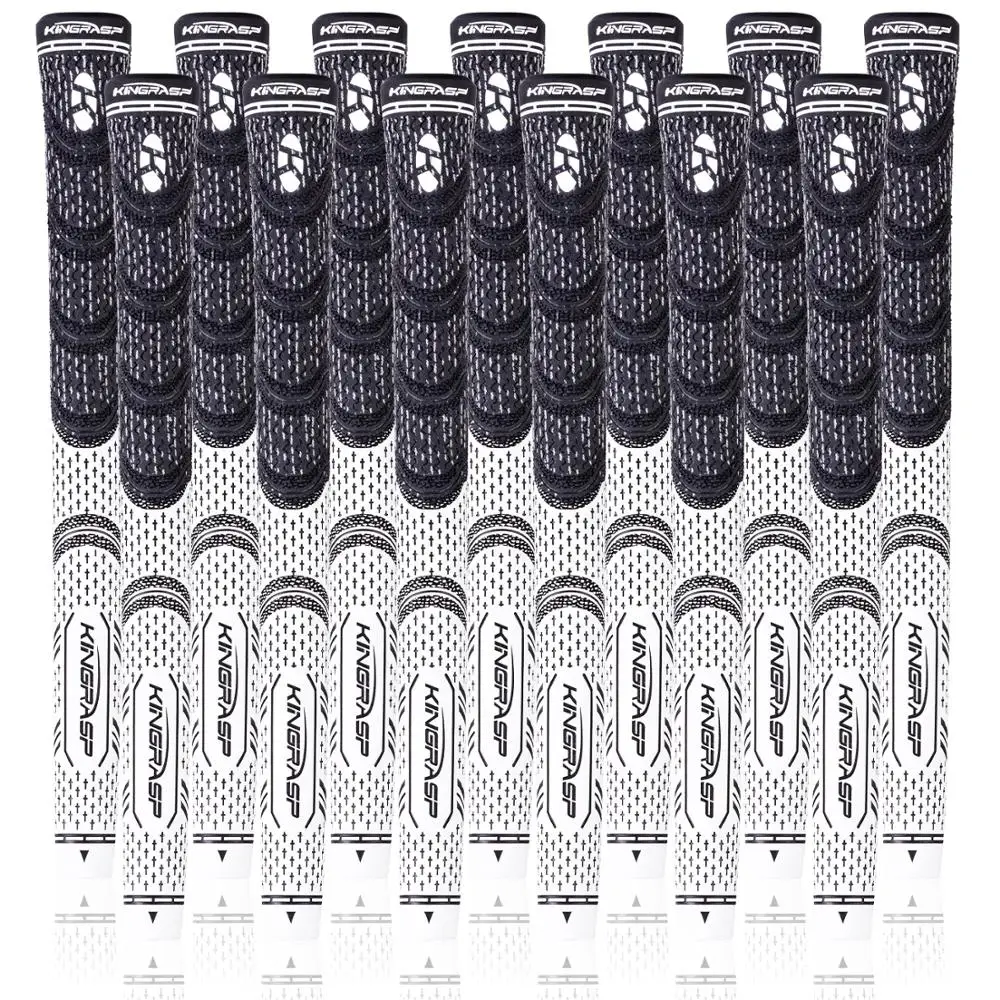 Golf Grips 13pcs/pc Oversize Rubber Cotton Cord Grips Non-Slip Shock Absorbing Golf Grips 6 Colours Available