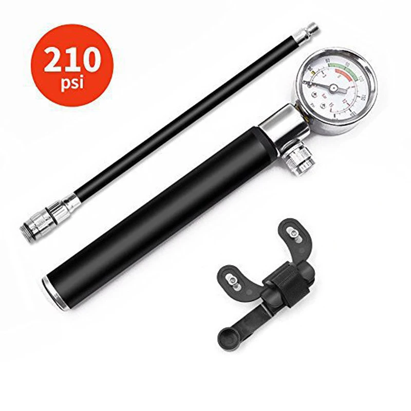 Mini pompa da bicicletta in lega di alluminio ciclismo pompa ad aria a mano gonfiatore per pneumatici MTB Mountain Road Bike Pump per AV/FV