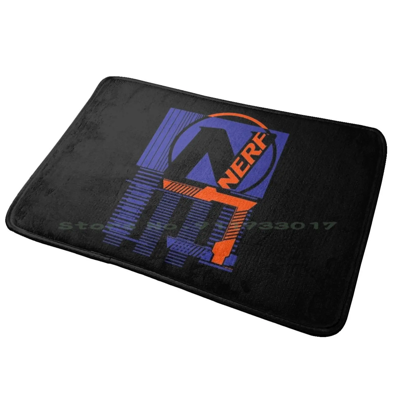 Nerf Blue Flag Entrance Door Mat Bath Mat Rug Toys Nerf Gun Nerf Blaster Nerf War Nerf Family Nerf Ultra Alpha Strike Toy Gun