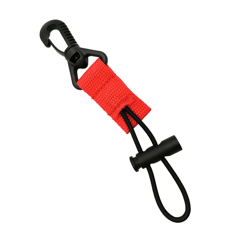 Verstelbare Scuba Dive Snorkel Silicone Bite Mondstuk Hanger Diver Bag Gear Carrier