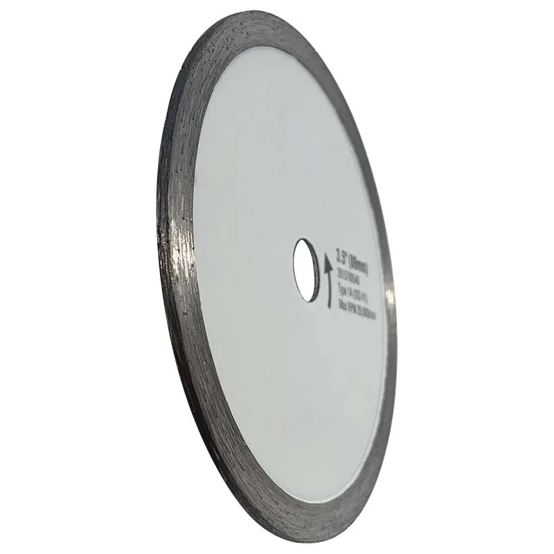 Rim Tile Blade 89x2.0x11mm 3.5",Accessory Spare Cutting Disc For Mini Hand Circular Saw, Ceramic,Granite Marble Cutting Disk .