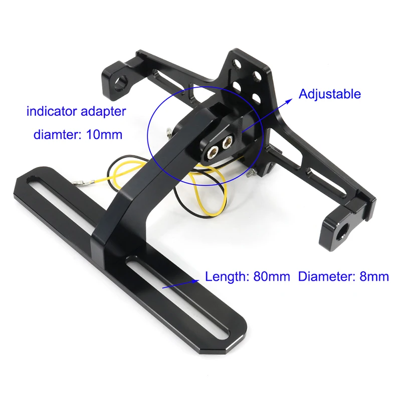 Fit For BMW S1000RR 2009-2017 S1000R 2014-2017 S1000XR HP4 CNC Rear Tail Tidy Fender Eliminator Kit License Plate Holder Bracket