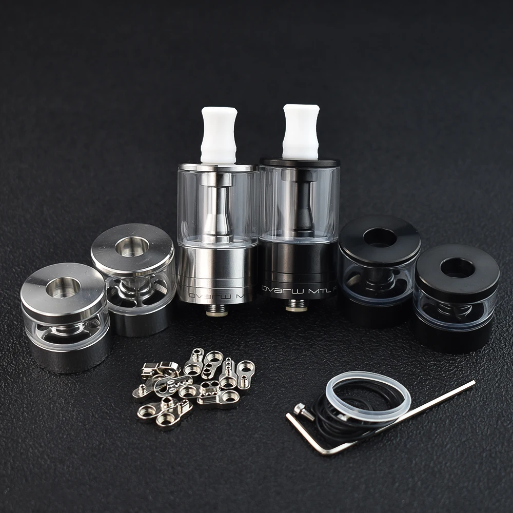 

Dvarw mtl FL rta atomizer rta Airflow Rebuildable 316ss 22mm Single Coil Building Tank