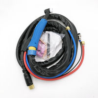 4M TIG-18 TIG18 WP-18 WP18 Blue Head Argon ARC Water Cooled Water and Electric Seperate Welding Torch