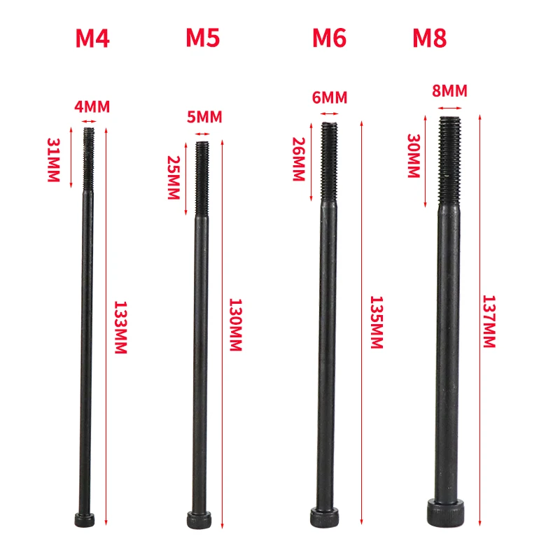 HIFESON Automatic Ramm Rivet Nut Gun Rivet Extended ram head Accessories M3 M4 M5 M6 M8  Electric Riveting Gun Adapter