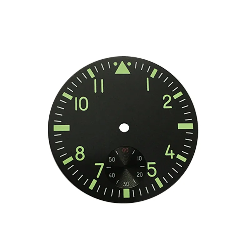 Weiß/Schwarz Optional 38,8mm Zifferblatt Armbanduhr Platte Für ST3620 ETA6498 Uhrwerk Zubehör Ersatz Reparatur Teile