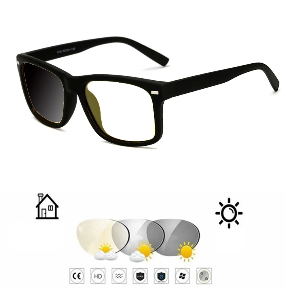 

TR90 Classic Retro Square Ultralight Photochromic Grey Reading Glasses +0.75 +1 +1.25 +1.5 +1.75 +2 +2.25 +2.5 +2.75 To +4