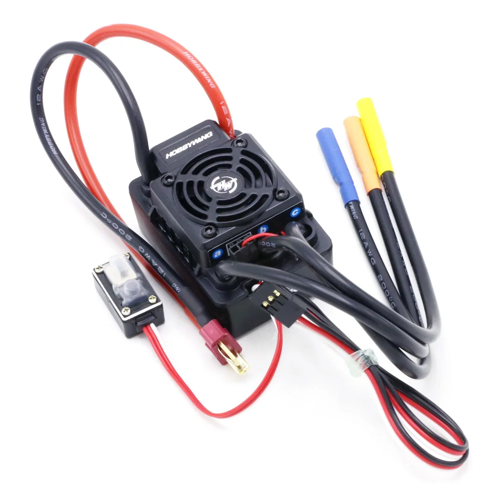 Hobbywing Speed Controller Hobbywing EZRUN Waterproof WP SC8 120A Brushless ESC T / XT60 plug For Rc Car