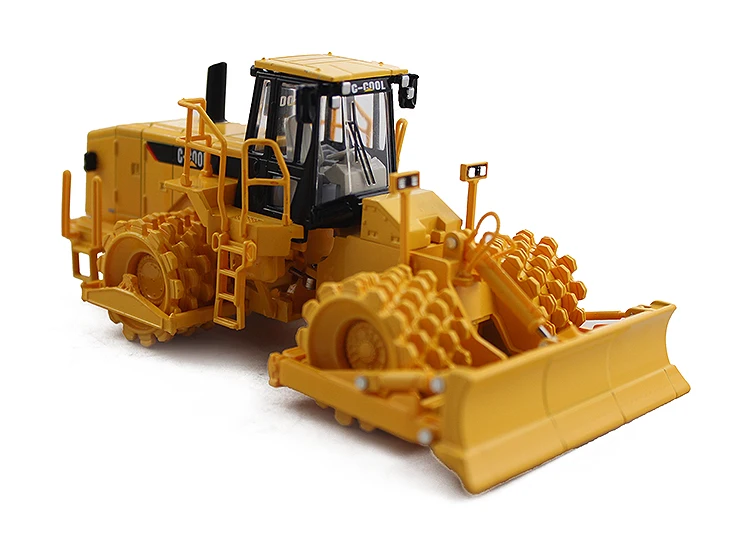 C-COOL 80016 1/64 Engineering Vehicle Truck Alloy Toy Car Model Shovel Roller Bulldozer Model