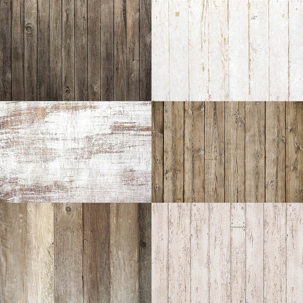 Holz Bord Hintergrund für Fotografie Textur Plank Kuchen Lebensmittel Baby Pet Porträt Fotografischen Kulissen Photo Foto Studio