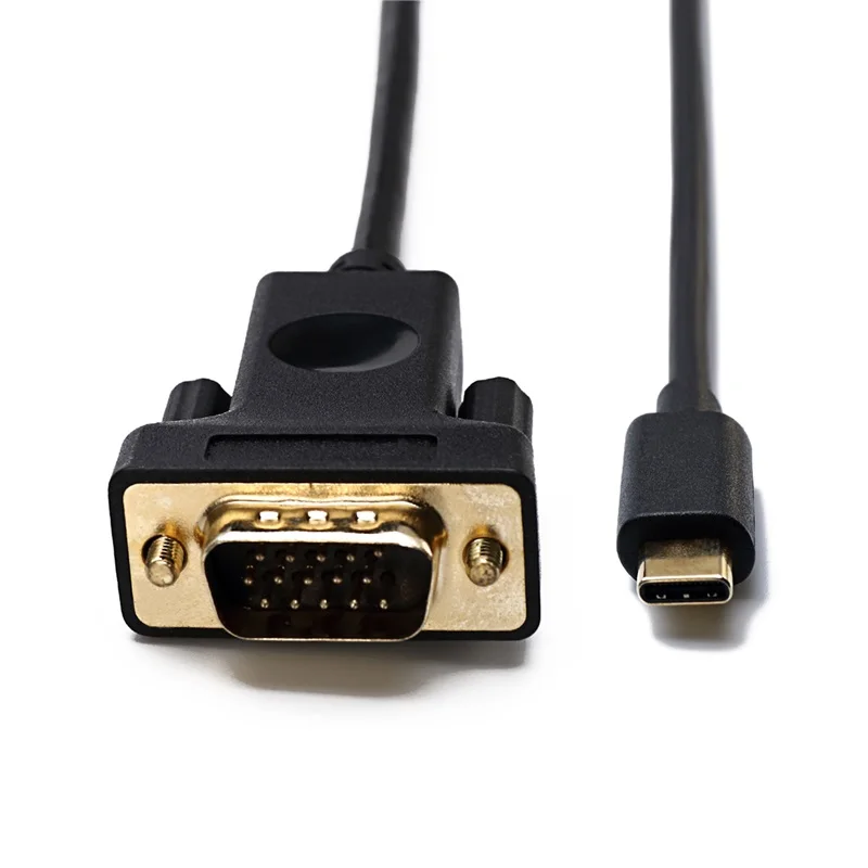 Thunerbolt3 port USB C zu VGA Adapter Kabel