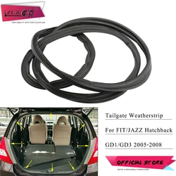 ZUK For HONDA FIT JAZZ 2005 2006 2007 2008 Hatchback GD1 GD3 Rear Door Weatherstrip Tailgate Rubber Seal Tail Door Sealing Strip