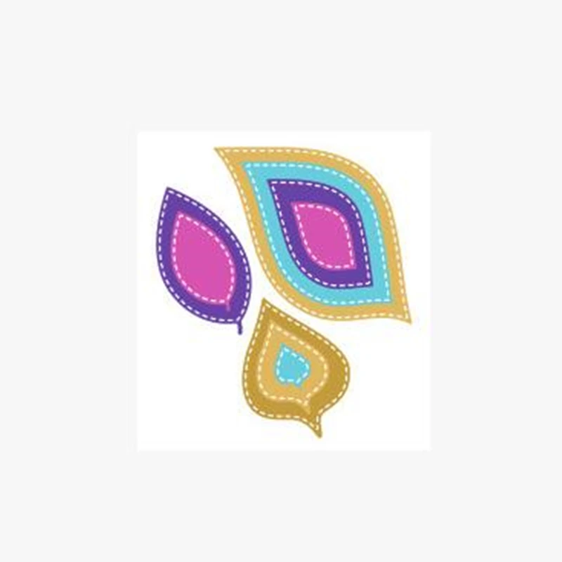 YINISE Rectangle FRAME Metal Cutting Dies For Scrapbooking Stencils DIY Album Paper Cards Decoration Embossing Folder Die Cuts image 4
