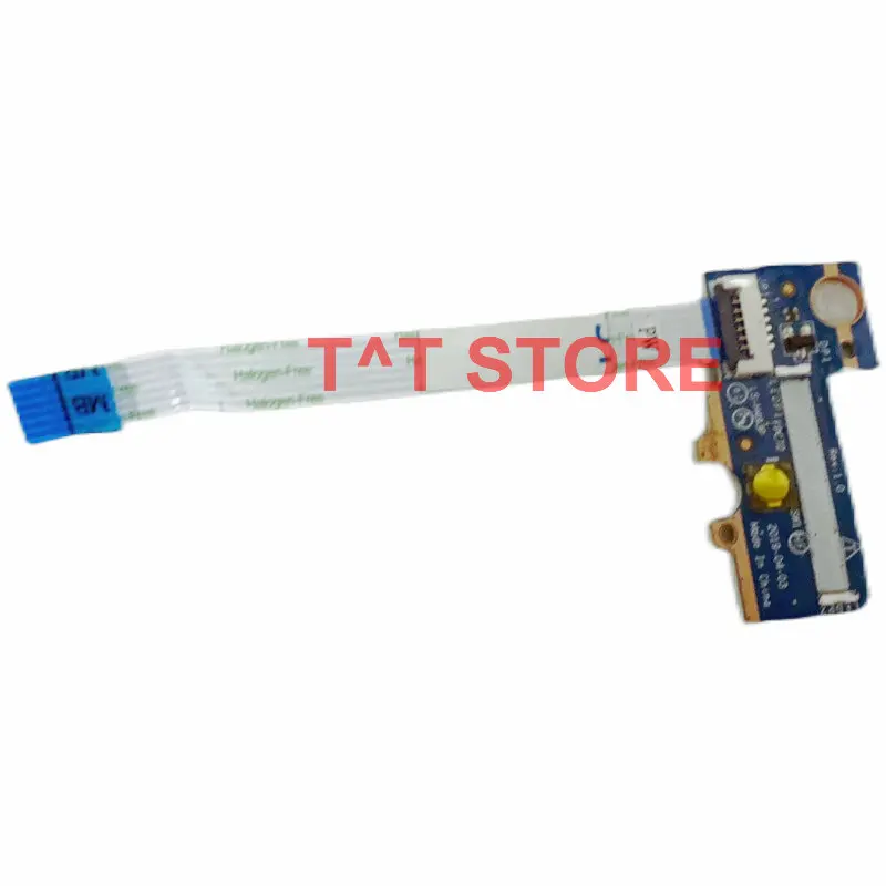 original For HP OMEN 17-CB 17-cb0030nr 6QX51UA Laptop Power Button Board LS-H493P 4550VN32L0 test well