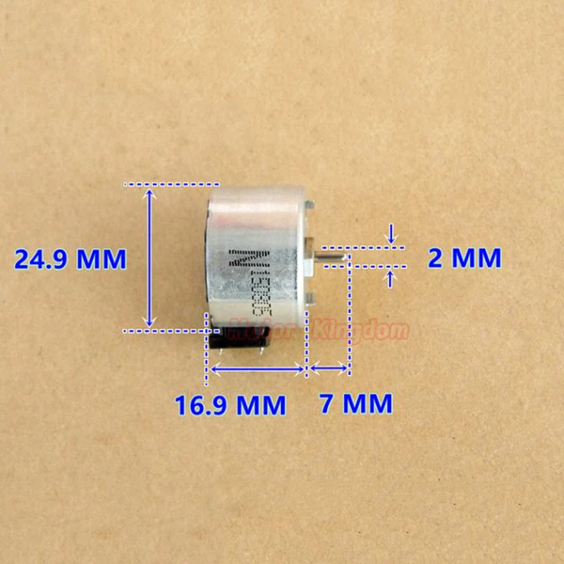 Micro 25MM Minebea N150805 Stepper Motor DC 24V 2-Phase 6-Wire Strong Magnetic 18 Degree Stepping Motor