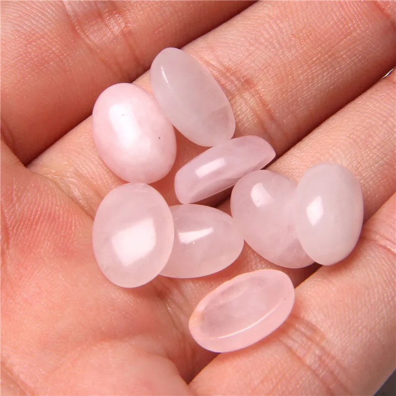 10pcs/lot Natural Stone Cabochon 8-25MM Tiger Eye Agat Oval Cameo Fit DIY Ring Earring Bracelet Necklace Making Jewelry Finding
