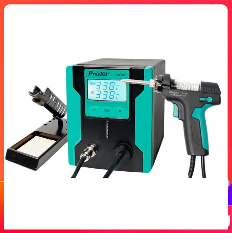 SS-331H 220v-240v automatic strong desoldering electric soldering iron suction device electric heating vacuum suction pump acces
