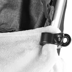 4 Pack Baby Car Seat Toy Lamp Pram Stroller Peg To Hook Cover Blanket Clips P31B