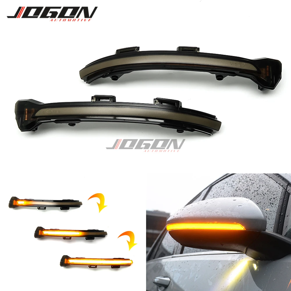 Dla VW Golf 7 VII MK7.5 JETTA MK7 Touran dynamiczny kierunkowskaz LED boczne skrzydło lusterko kierunkowskaz w lusterku migacz sekwencyjne światło