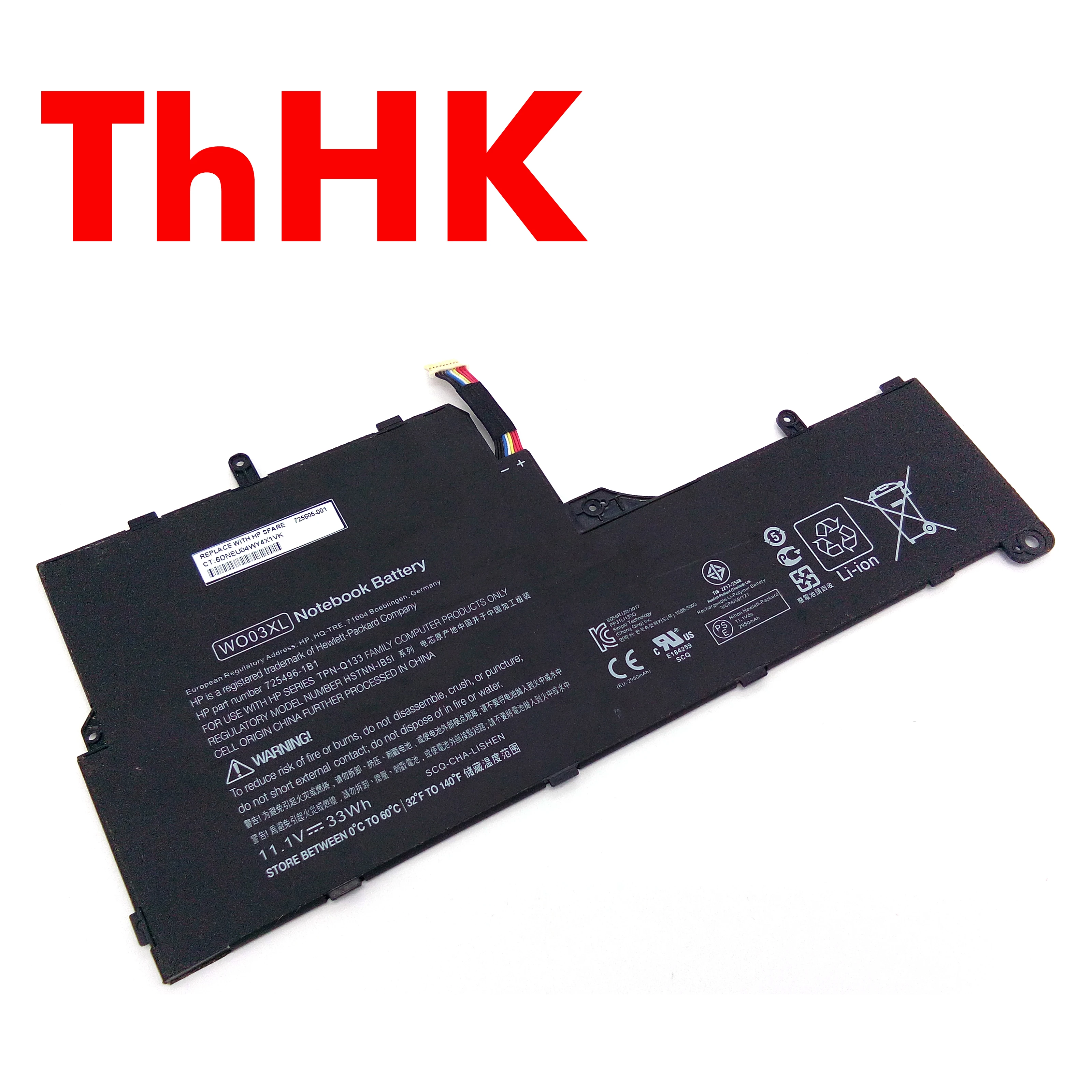 Genuine Original WO03XL WOO3XL 725606-001 HSTNN-IB5I 725496-171 Laptop Battery For HP SPLIT x2 13-M 13-M010DX Tablet
