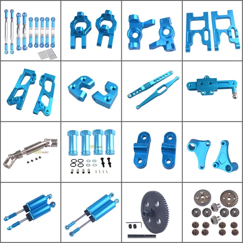 Wltoys 12428 12423 RC car upgrade metal parts drive shaftarm differential for 12428 FY-01/02/03/04/05