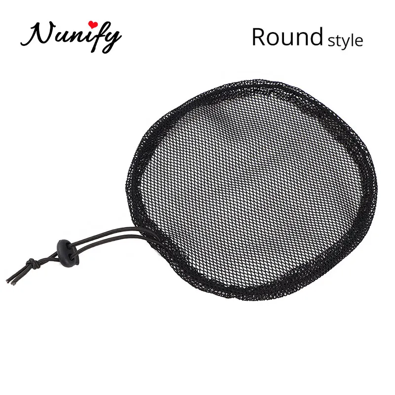 Nunify 1-5Pcs/Lot High Quality Hair Net For Make Ponytail Beautiful Woman Hair Tool Ponytail Afro Bun Wig Caps Hairnets