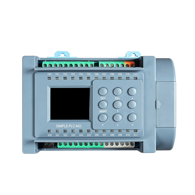 Huaqingjun 8-in 8-out Relay Output PLC 2AI 2AO 0-10V 0-20mA WIFI PLC for Inverter