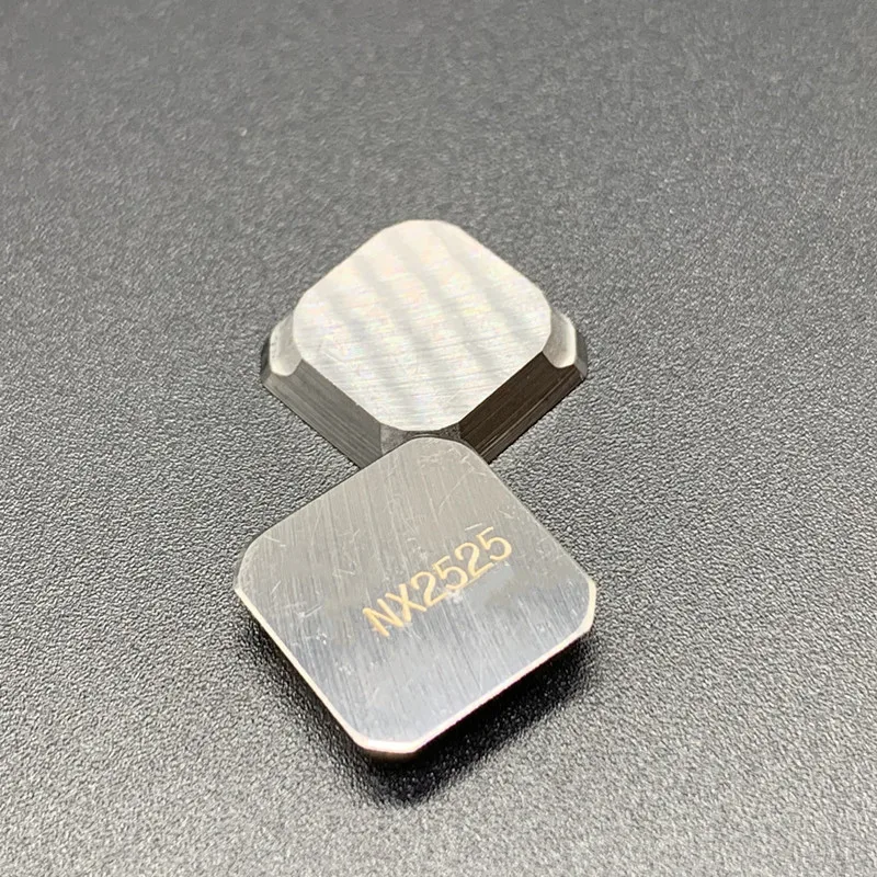 高品質の超硬インサート,金属カッター,旋盤,cnc,seen1203 nx2525,10個