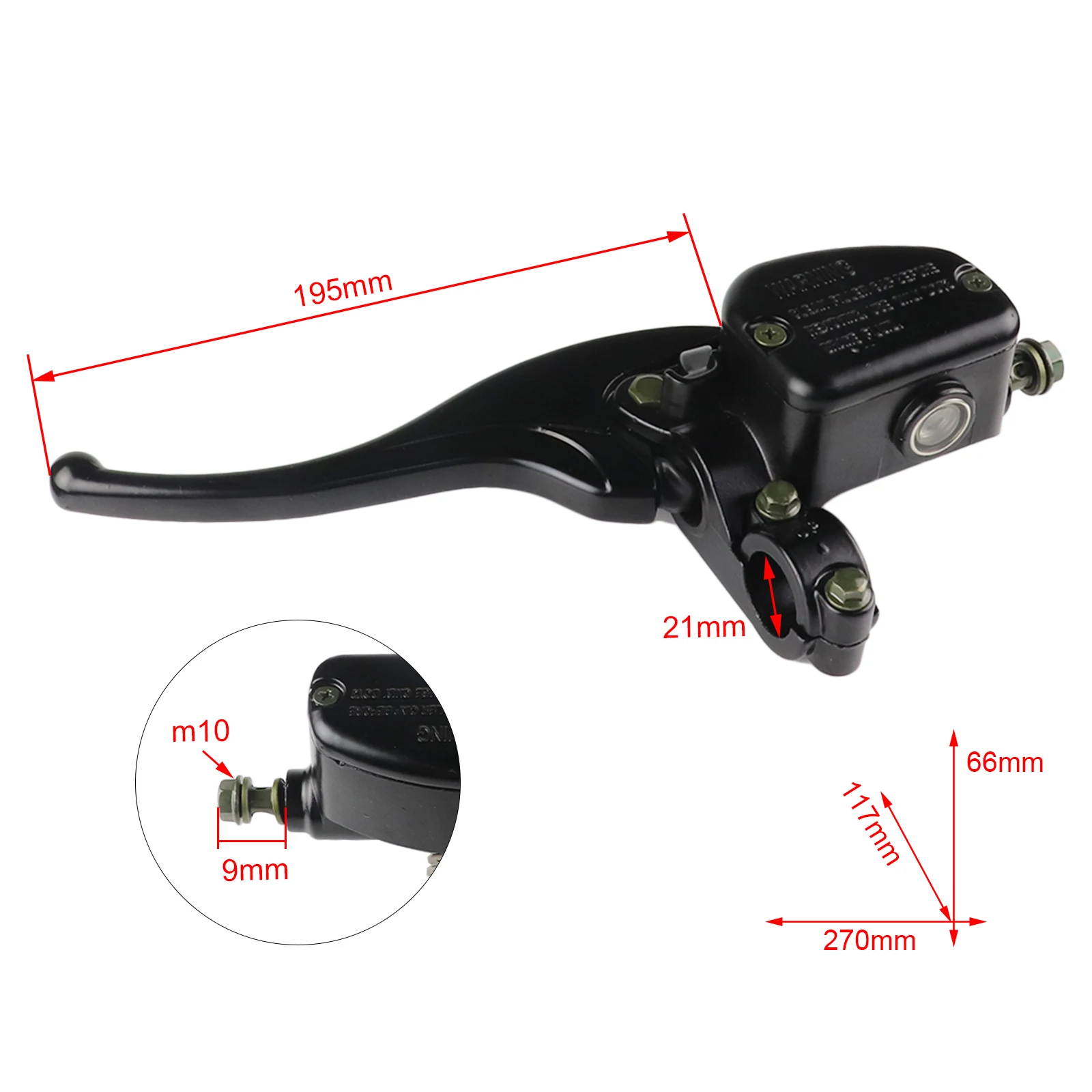 ATV Brake Master Cylinder Lever for Polaris Sportsman 500 600 700 800 Trail Boss Magnum 325 330 500 Xpedition 325 425 Xplorer