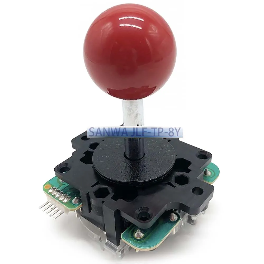Original Japan Sanwa Joystick, JLF TP 8Y Stick, 32mm Shaft, 35mm