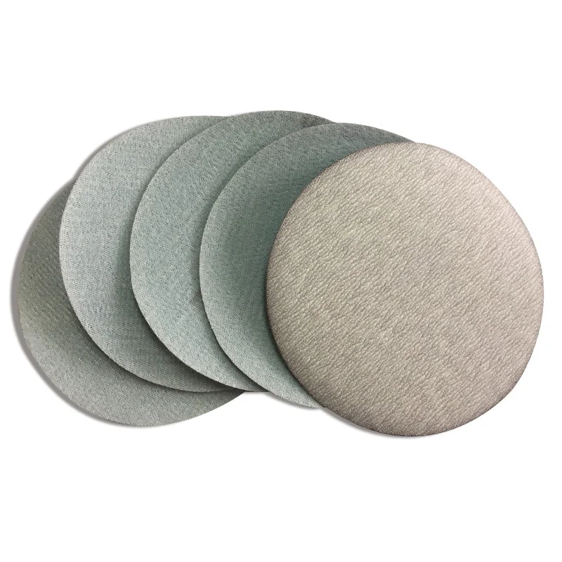 20PCS 4 Inch 100mm White Dry Abrasive Sandpaper Sanding Discs Hook and Loop 60-1000 Grit For Polishing Wall Mental Furniture