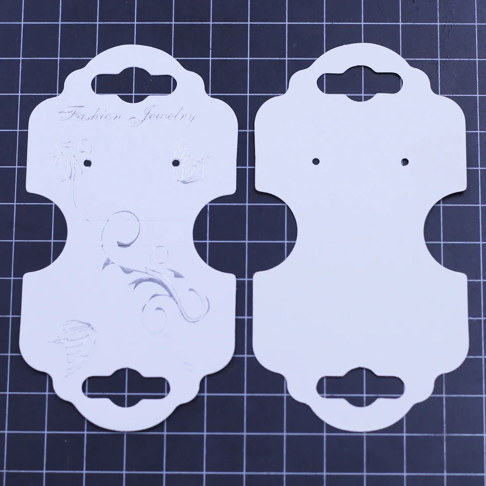 New 19 Style Paper Plastic Earring Ear Stud Ring Hang Tag Card Jewelry Show Display Packing Card Holder Packaging For Necklaces