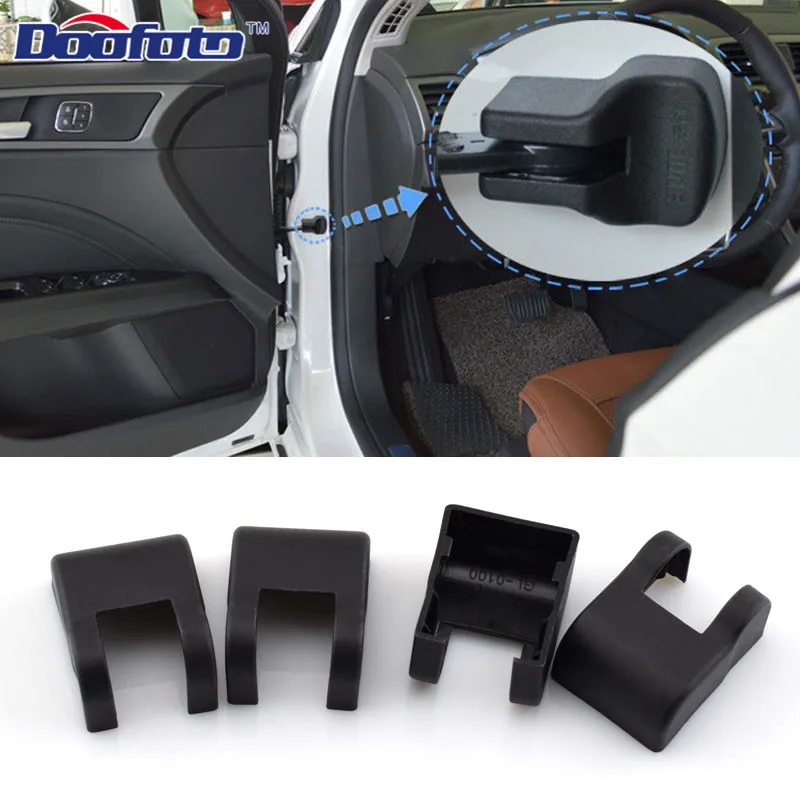 Couvercle de protection de butoir de porte de voiture, pour Volkswagen VW POLO Sedan liftback Gran Lavida LAVID Tiguan Jetta, 4 pièces