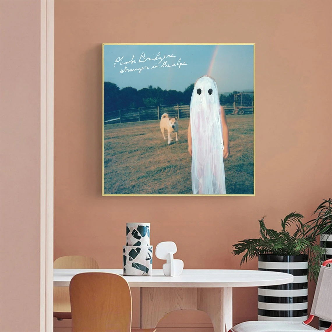 Stranger in the Alps,Phoebe Bridgers Album Cover Poster Canvas Print Rap Hip Hop Music Star Singer Wall Painting Decoration