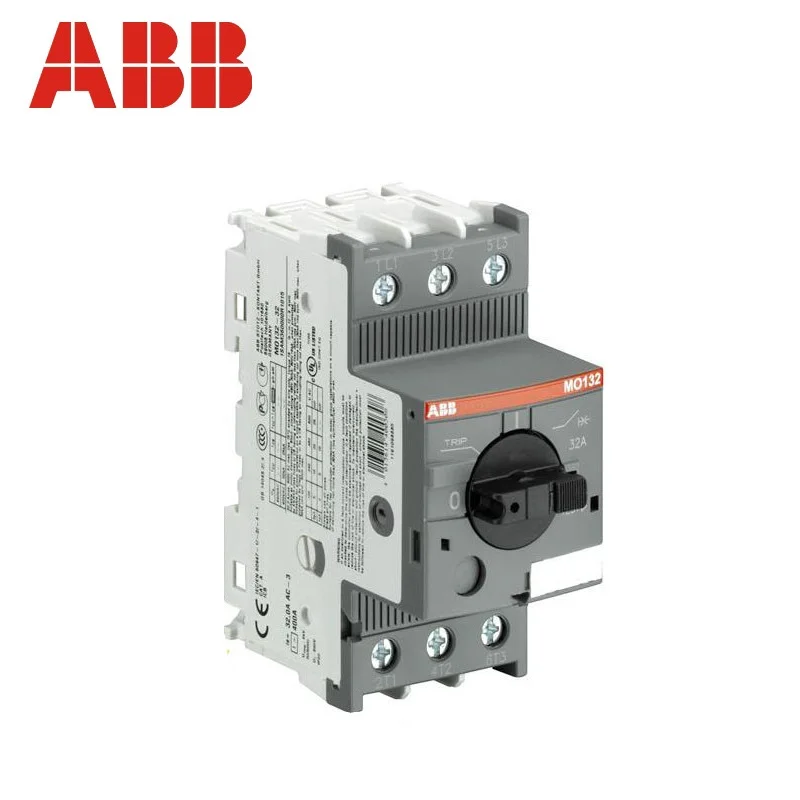 

ABB Motor protector circuit breaker MO132 - 0.16 ...32 MO132-0.16 MO132-1.0 MS132-6.3 MO132-10 MO132-12 MO132-25 MO132-32