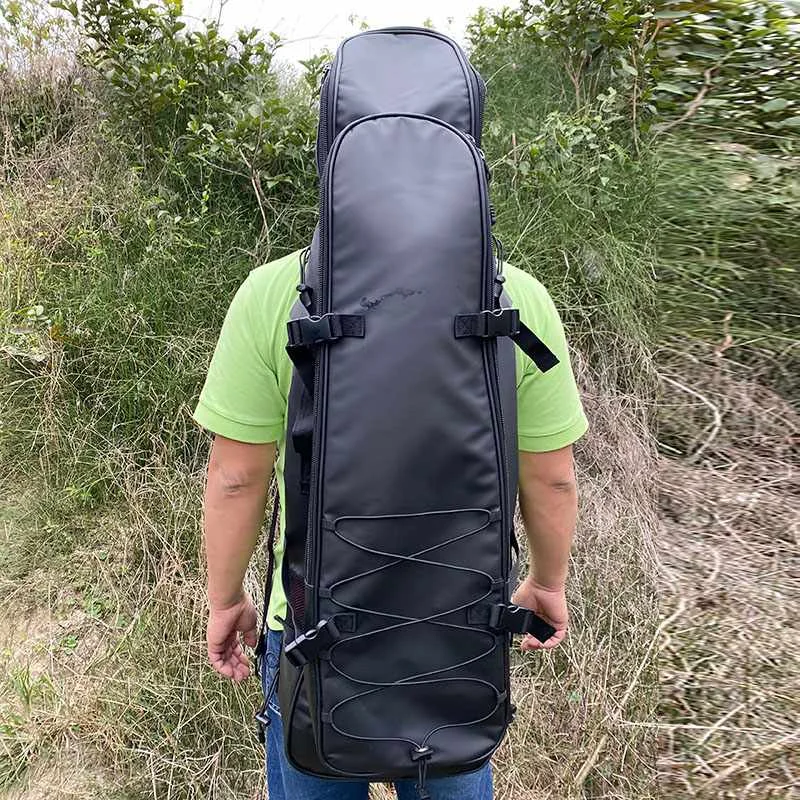 Waterproof Diving Fins Bag Flipper Package Easy Carry Storage Bag with Shoulder Strap for Scuba Diving Snorkeling Gear Equipment