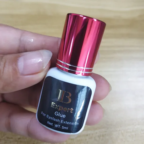 Imagen 2 del producto Pegamento IB Expert 1S de secado rápido, pegamento fuerte para pestañas postizas, retención de 5-6 semanas, 5ml, pegamento profesional para extensión de pestañas de Corea, venta al por mayor