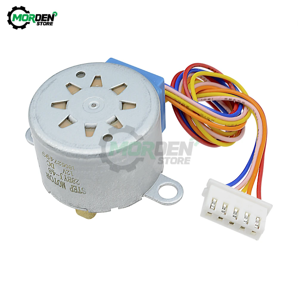 1 Set ULN2003 Driver Board Module + 28BYJ-48 5V/12V Reduction Gear Stepper Motor 4 Phase Step Motor for Arduino