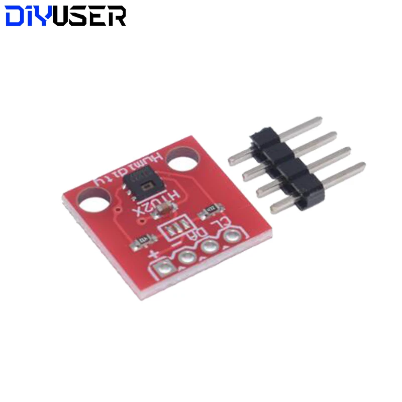 Temperature Humidity Sensor GY-213V-HTU21D HTU21D I2C Replace SHT21 SI7021 HDC1080 Module