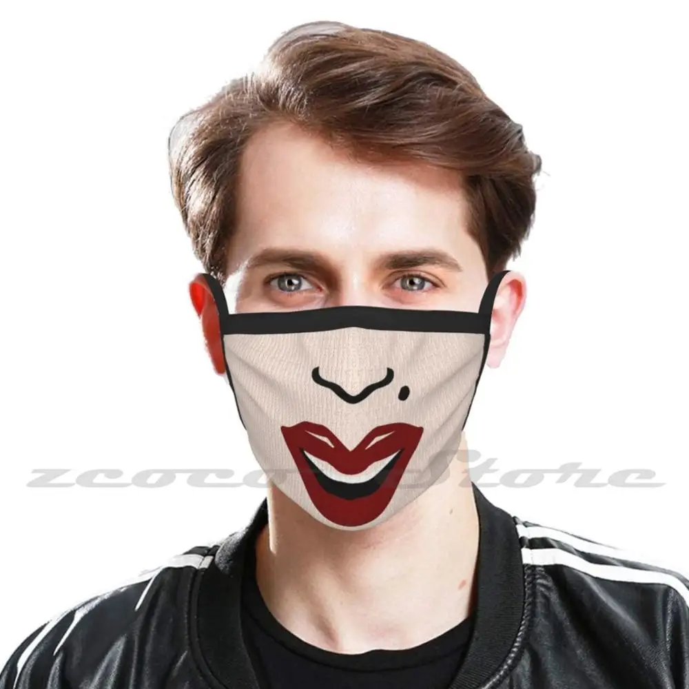 Drag Queen Face Graphic Mask Adult Child Washable Pm2.5 Filter Logo Creativity Drag Queen Face Graphic Drag Queen Birthday Idea